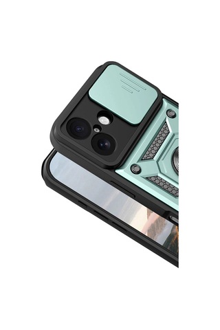 Apple İphone 17 Pars Lens Yüzüklü Silikon