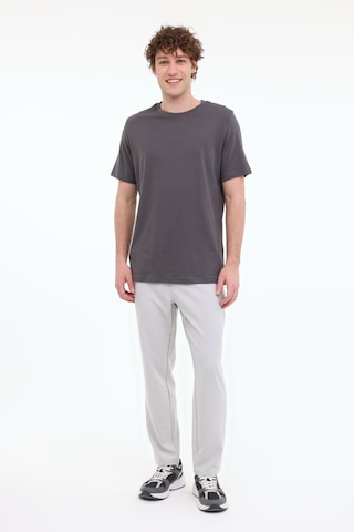 Lumberjack Mb Ct110 Pm C Nk T-sh 5fx Antrasit Erkek Kısa Kol T-shirt Gri