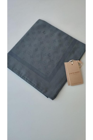 Pierre Cardin Füme Cotton Eşarp Füme