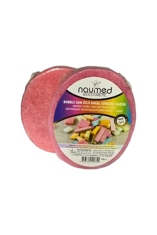 Bubble Gum Özlü Batık Ve Çilek Bacak Onarımına Yardımcı Doğal Süngerli Sabun 130gr Canlandırıcı