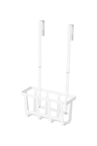 Palycke Asılabilir Dolap Düzenleyici, Beyaz, 20x7,5x36 Cm Açık Gri