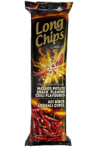 Long Chips Acı Biberli Cips 75 Gr