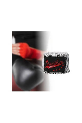 Pazly Suntek Yetişkinler İçin Boks El Sargısı - Rekabetçi Beyaz Beyaz