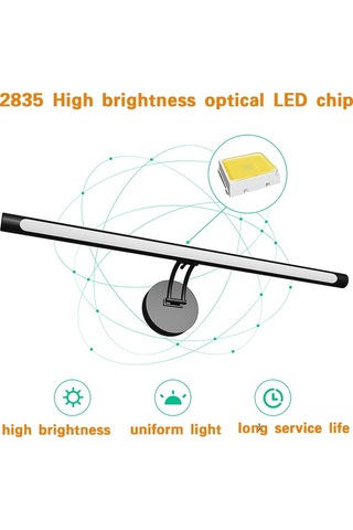 Cbtx Stil-b 55 Cm Usb Led Işık 3 Renk Sıcaklığı Dokunmatik Işık Çubuğu