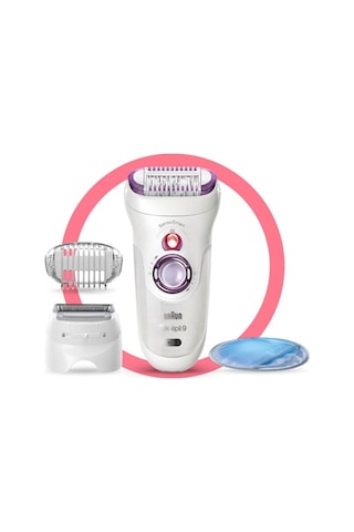 Braun Silk-Epil 9 9710 SensoSmart Islak Kuru 4 Ek Parçalı Epilatör