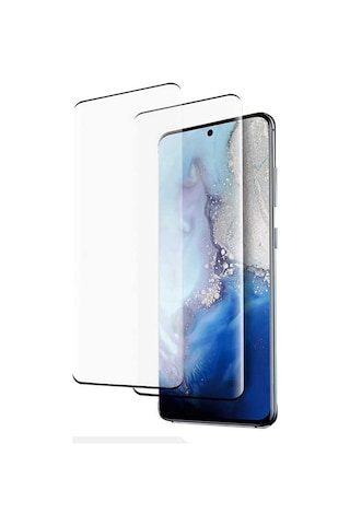 Samsung Uyumlu Galaxy S21 Plus Nano Pet Full Ekran Koruyucu Siyah