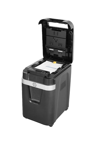 Hp Pro Shredder Auto 200cc, Otomatik Beslemeli 200 Sayfa Evrak İmha Makinesi-p4-çapraz Kesim-4x20mm-32,2lt