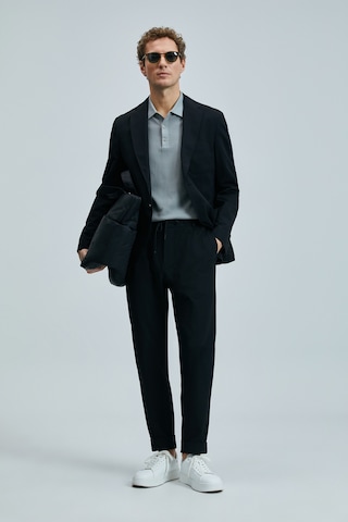 Lufian Asel Spor Erkek Blazer Ceket Slim Fit Siyah Siyah 111140170100100 Siyah