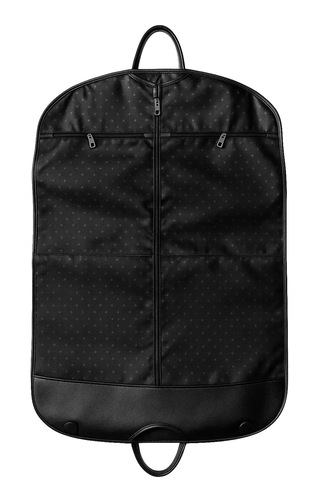 Takım Elbise Seyahat Çantası Deri Çok Amaçlı Siyah