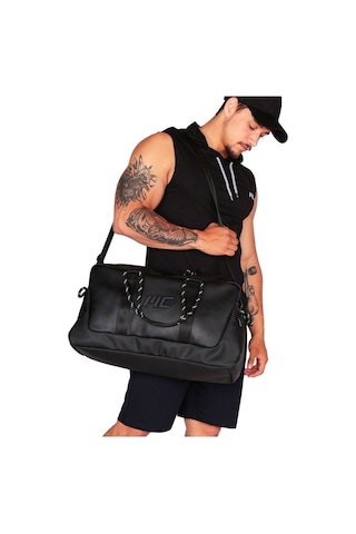 Musclecloth Elite Kordonlu Spor Çanta Siyah-Standart