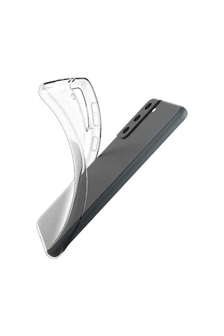 Galaxy S21 Fe Kılıf Zore Süper Silikon Kapak Renksiz