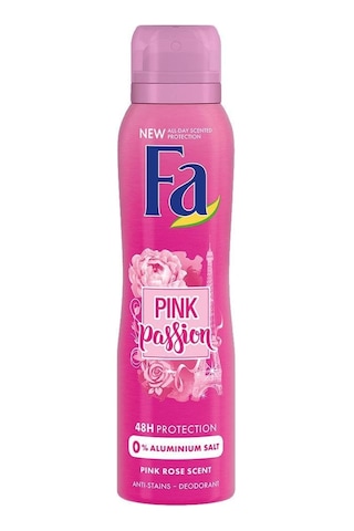 Fa Pink Passion Pink Rose Scent Kadın Sprey Deodorant 150 ML