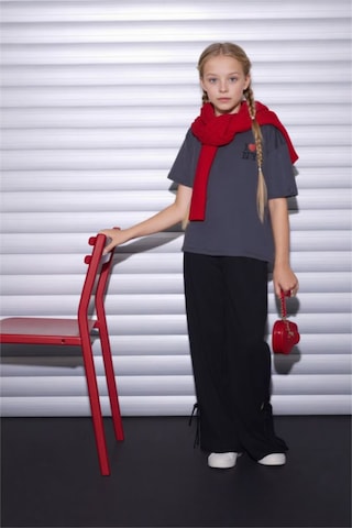 Defacto I Love Ny Oversıze Tişört Kız Çocuk G9588a826smar58 Antrasit-ar58