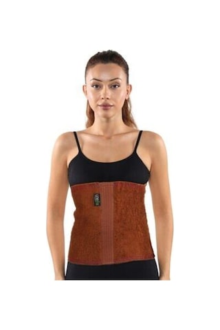Onefix Deve Tüyü Yün Korse Kahverengi