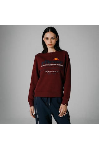 Ellesse Sweatshirt Bordo Kadın Ef180 Bordo