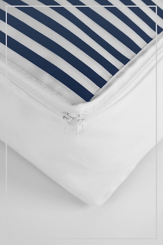 Vedsey Tekli 50x25x20 Cm Lacivert Çizgili Baskısız Hurç & Lacivert