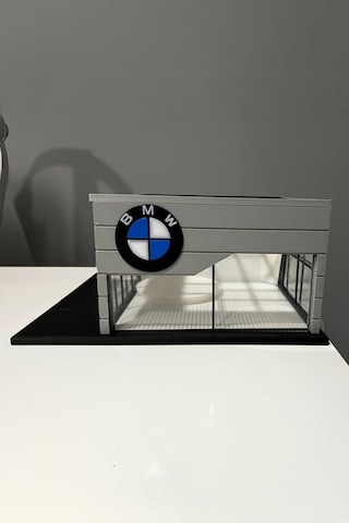 Bmw Showroom Tasarımlı Dekoratif Diorama 1:64