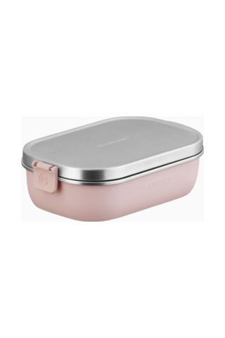 Le Creuset On The Go Yemek Kabı Paslanmaz Çelik Saklama Kapları Açık Pembe 3