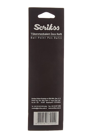 Scrikss 711 Slim Tükenmez Refil Mavi