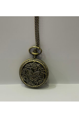 Profisher R0008mk Kelebek Figürlü 46 Mm Klasik Köstekli Cep Saati