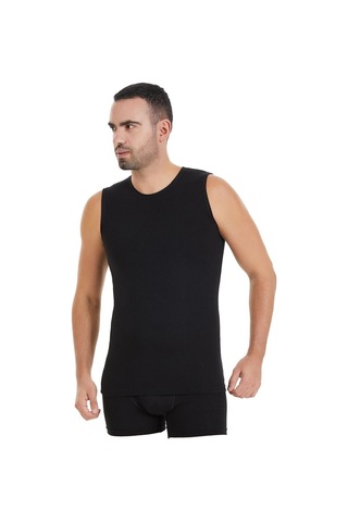 6'lı Paket Erkek Modal Sıfır Kol Atlet 001