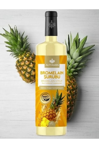 Alftamin Bromelain Ananas İçeren Detox Şurubu 250 ML