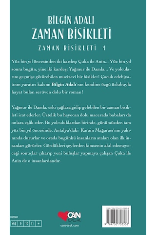 Zaman Bisikleti - Bilgin Adalı - Can Çocuk Yayınları