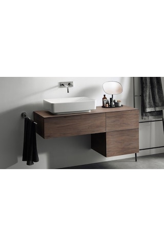 Geberıt Variform Çanak Lavabo Dolabı Üç Çek.b120 - 501.186.00.1 Antrasit - Gri