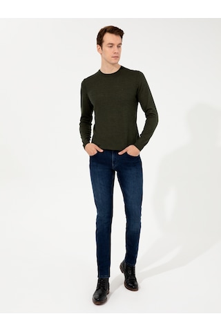 Cacharel Erkek Haki Kazak /triko 50257398-vr027 Yesıl