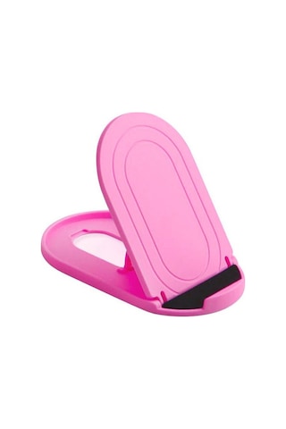 Juo Katlanır Masaüstü Telefon Tutucu Stand Pembe (481769651)