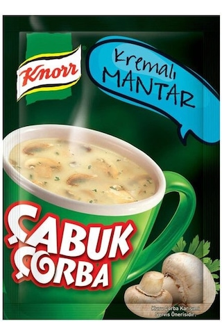 Knorr Çabuk Çorba Kremalı Mantar 19 G