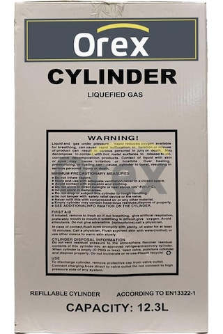 Klima Gazı 12 Kg R134a Yeniden Doldurulabilir