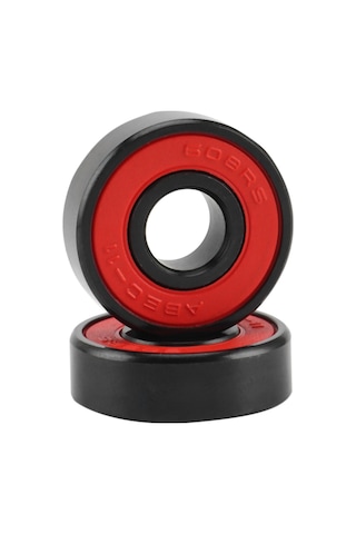 Lemestar 8 Adet Hibrit Seramik Kayar Rulem, Kaykay Tekerlekleri İçin Yüksek Hızlı, Yüksek Sıcaklığa Dayanıklı, Çift Taraflı Korumalı 8x22x7mm