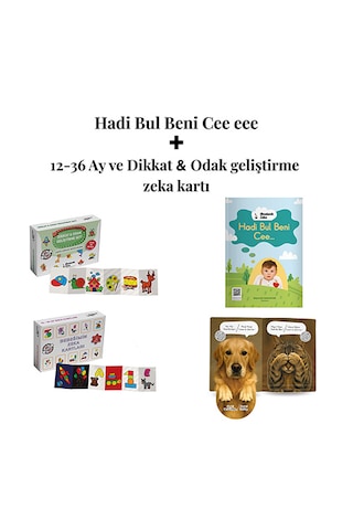 Hadi Bul Beni Cee Eee Türkçe & İngilizce Sesli Yönerge - 12-36 Ay