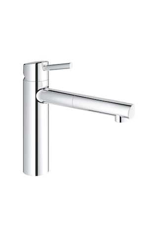 Grohe Eviye Bataryası Spiralli Tek Akış Concetto Krom - 31129001