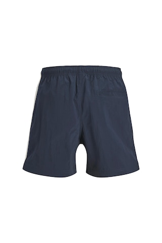 Jack & Jones Bill Rex Track Erkek Lacivert Mayo Şort 12307518-skyc Mavi