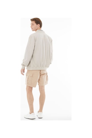 Guess Bomber Erkek Mont Bej