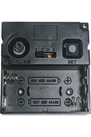 Westmter Müzik Kutusu Hareket Seti, 12888 Kuvars Diy Duvar Saati Hareket Mekanizması Pille Çalıştırılan Dıy Onarım Parçaları Değiştirme Tip 2