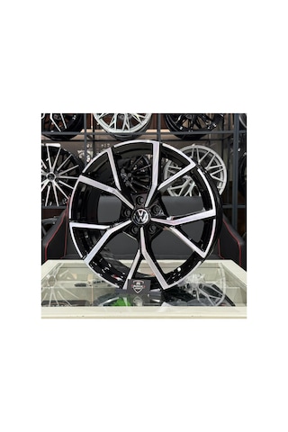 19 İnç 5x112 Vw Golf Black Diamond R Line Jant Modeli 4adet