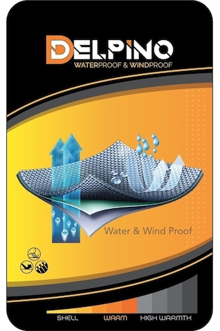Delpino Erkek Su Ve Rüzgar Geçirmez Softshell Mont (449294993)