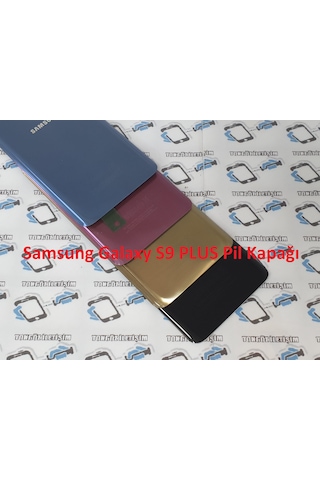 Samsung Uyumlu Galaxy S9 Plus Arka Pil Batarya Kapağı (Cam) (263123696)