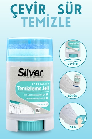 Spor Ayakkabı Temizleme Jeli Deri Ve Sneaker Leke Çıkarıcı Yenile Renksiz