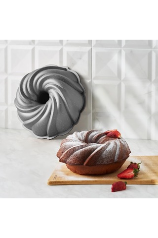 Cake Pro Pare Antrasit Döküm Kek Kalıbı Çok Renkli