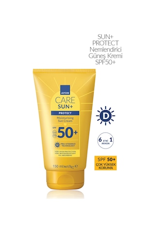 Avon Sun+ Protect Nemlendirici Güneş Kremi SPF50+ 150 ML