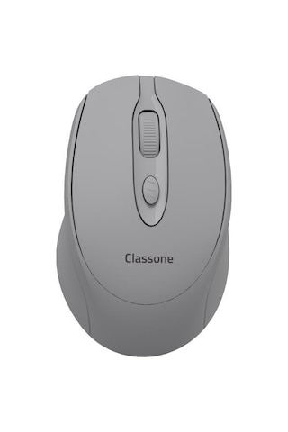 Classone Cbt14 Bluetooth + 2.4 Ghz Şarj Edilebilir Kablosuz Mouse - Gri Cbt14
