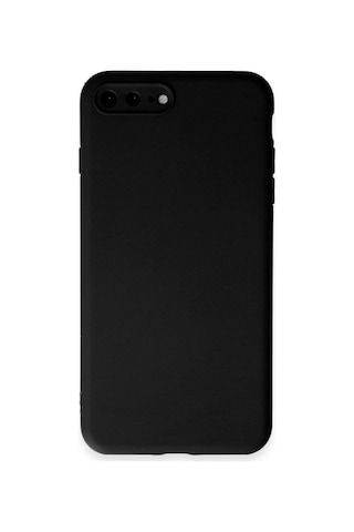 Newface - 173 - Apple Uyumlu iPhone 7 Plus Kılıf First Silikon - Glblseme - - Siyah Sıyah