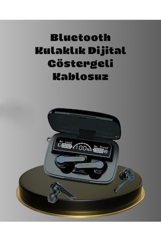 Powerbank Lı M19 Bluetooth Kulaklık Oyun İçin Düşük Gecikme Uzun Kullanım Ve Şarj Desteği Diğer