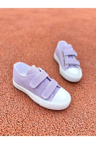Nese Shoes Keten Kız Çocuk Spor Ayakkabısı Sneaker Mor