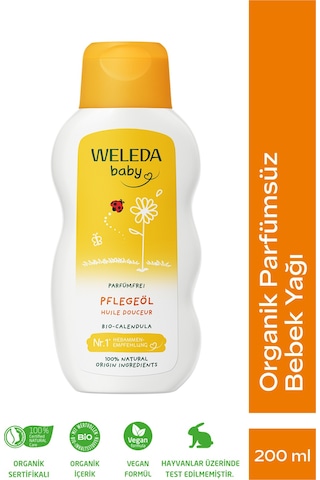Weleda Baby Calendula Bebek Yağı 200 ML