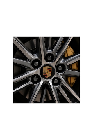 Porsche Jant Göbeği Göbek Kapağı 4 Adet Jant Orta Kapak